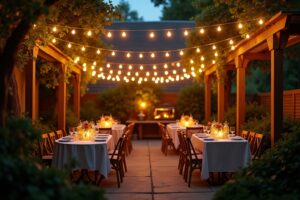 14 Party Beleuchtung Outdoor Ideen
