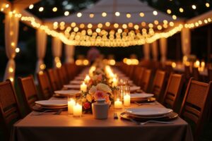 12 Party Beleuchtung Hochzeit Ideen