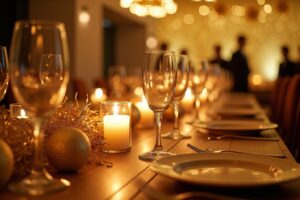 15 Party Dekoration gold Ideen