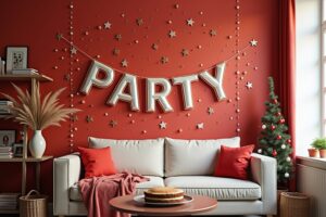 15 Party Wanddeko Ideen für jede Feier