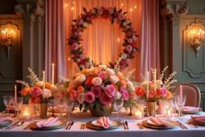 Party Dekorationen und Blumendekorationen